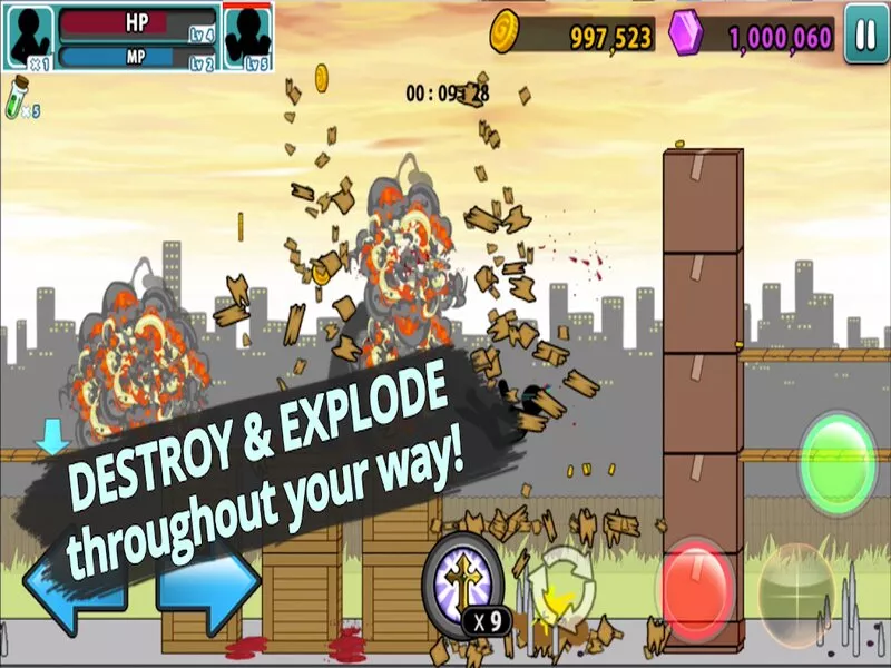 Hack Anger Of Stick 5 nhân vật chính là người que