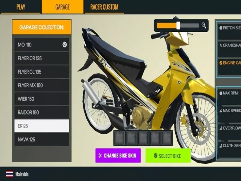 Tải Hack Asian Drag Champion MOD APK (Vô Hạn Tiền) v1.0.7 3 Hack Asian Drag Champion tự tay thiết kế xe của bạn