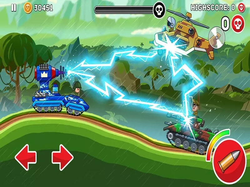 Tải Hack Hills Of Steel Mod Apk (Vô Hạn Tiền, Kim Cương) v8.4.1 3 Hack Hills Of Steel chế độ chơi phong phú