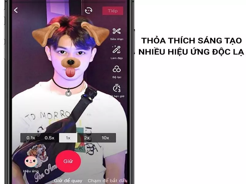 Tiktok Lite Apk cho phép bạn thỏa sức sáng tạo