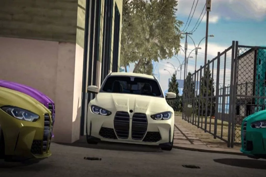 banner car parking mod