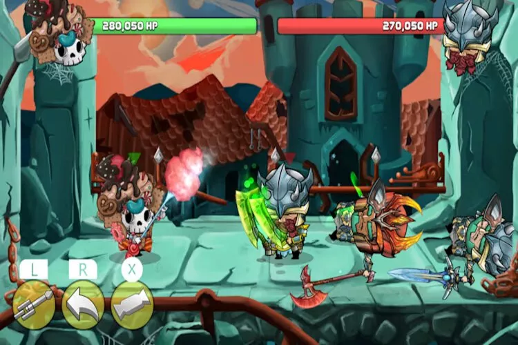 banner tiny gladiators mod apk