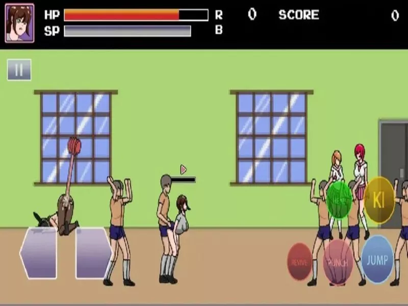 Tải College Brawl Mod Apk (Full Game) v1.4.2 Cho Android 2 Bối cảnh đại học độc đáo của College Brawl Mod Apk
