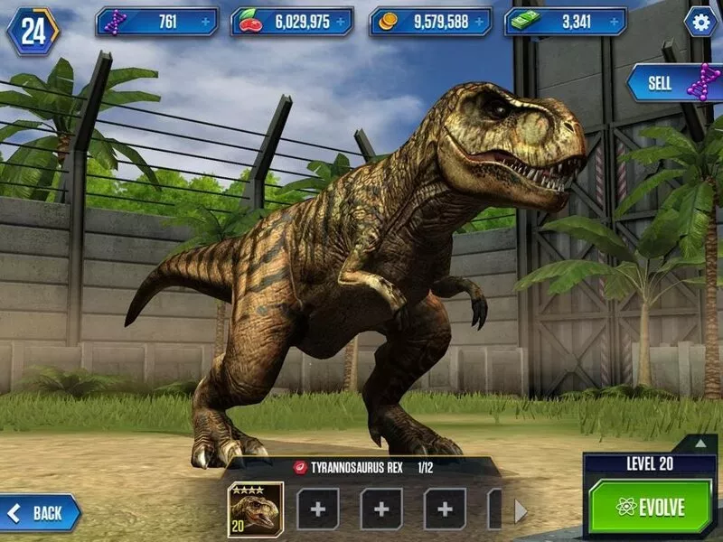 Tải Hack Jurassic World Mod Apk (Vô Hạn Tiền, Kim Cương) v1.87.6 4 Các tính năng nổi bật của Hack Jurassic World