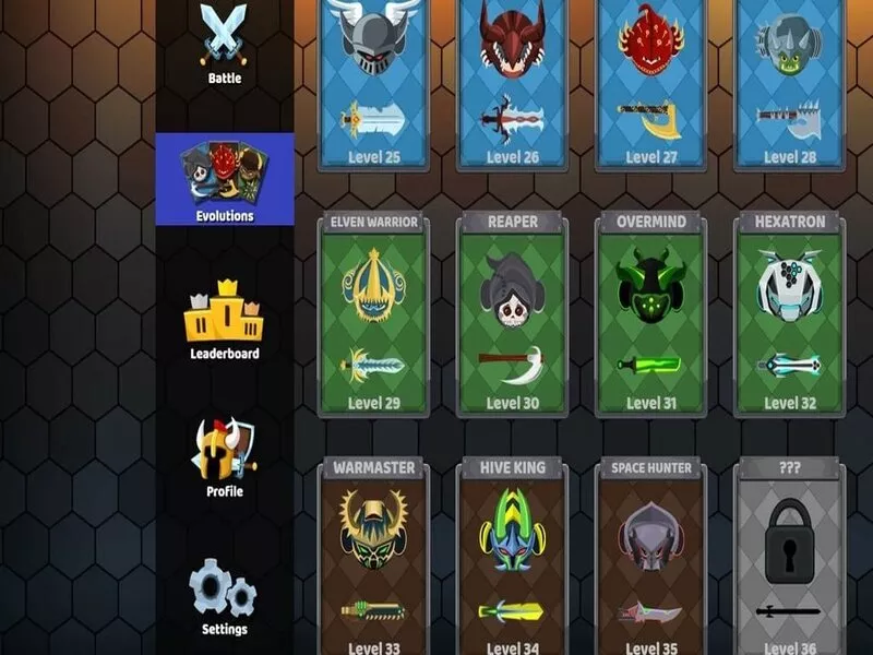 Tải Evowars Io MOD APK (Lên Level Nhanh, Bất Tử, No Ads) v2.0.136 3 Evowars Io Hack Lên Level Nhanh đem đến skin đa dạng