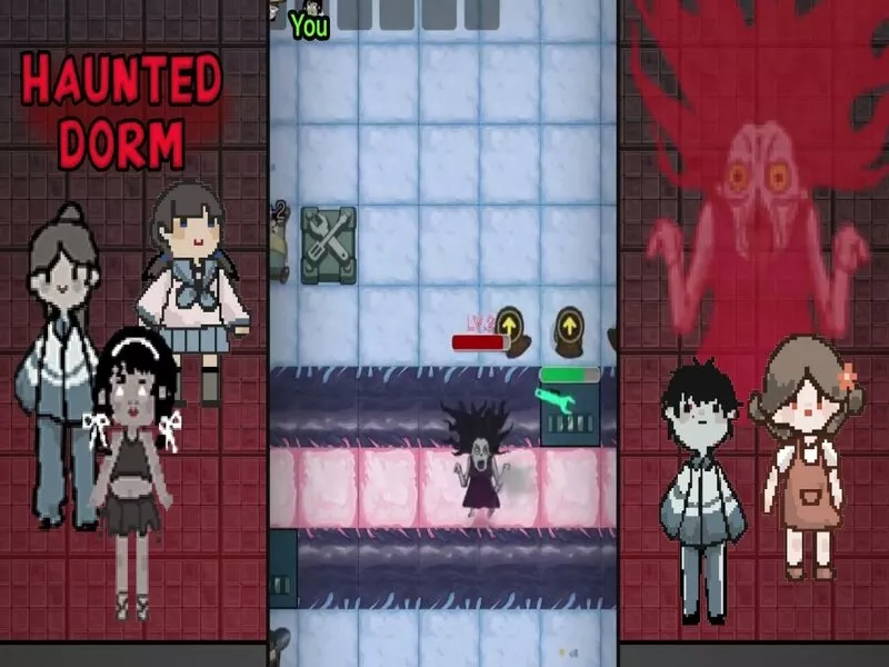 Tải Haunted Dorm MOD APK (Vô Hạn Tiền, Menu ) v1.8.3 2 Gameplay Của Haunted Dorm