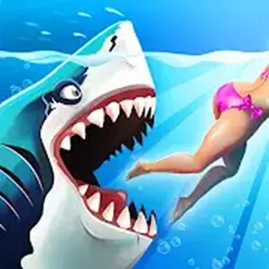 Tải Hack Hungry Shark World MOD APK (Vô Hạn Tiền, Menu, Bất Tử) v7.6.1