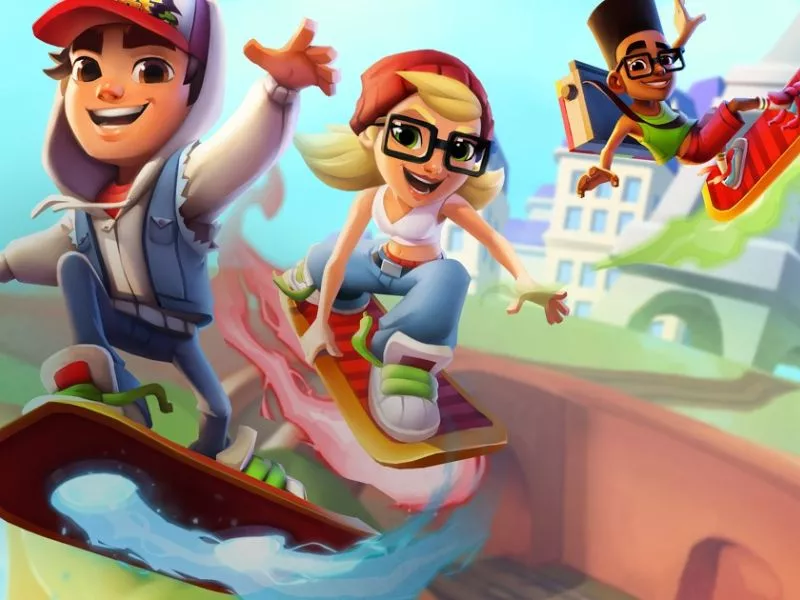 Tải Subway Surfers Androidmentor MOD APK (Vô Hạn Tiền, Menu, Chìa Khóa) v3.60.0 2 Hệ thống nhân vật phong phú