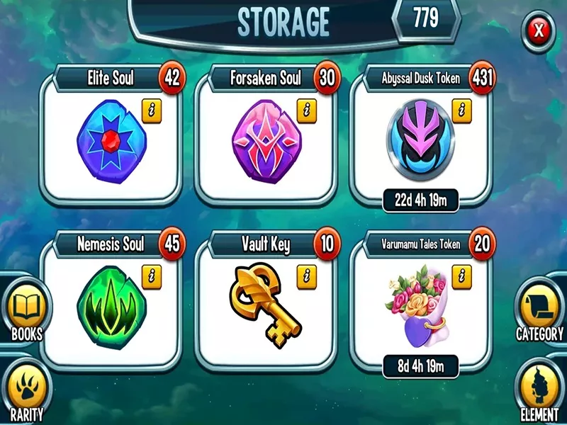 Tải Monster Legends MOD APK (Vô Hạn Tiền, Menu, Skin) v19.1.5 5 Mở Khóa Toàn Bộ Quái Vật Và Skin