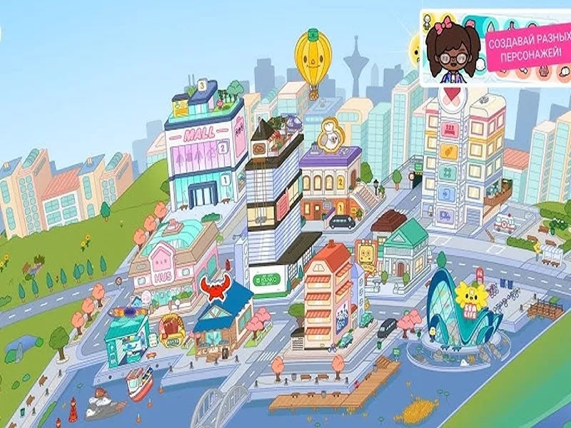 Tải Toca Boca MOD APK (Mở Khóa Tất Cả) v1.137.1 2 Gameplay Toca Boca Mod APK