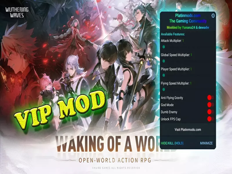 Tính năng nổi bật của game Wuthering Waves Apk