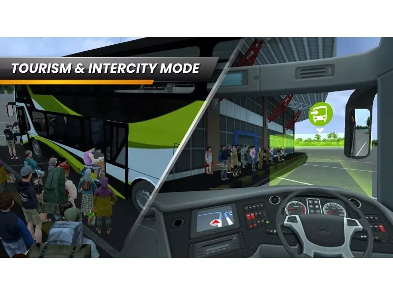 Tải Bus Simulator Indonesia Mod Apk (Vô Hạn Tiền) v4.4.1 2 Trải nghiệm lái xe bus chân thật với Bus Simulator Indonesia Mod Apk