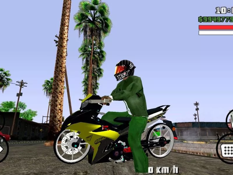 Điểm khác biệt giữa hai phiên trong Gta San mod xe độ