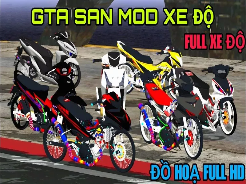 Giới thiệu chung về GTA San Mod Xe Độ