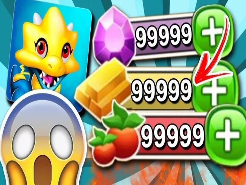 Tải Hack Dragon City MOD APK (Menu, One Hit, Tiền) v26.3.2 Mới Nhất 4 Vô hạn tiền trong Hack Dragon City