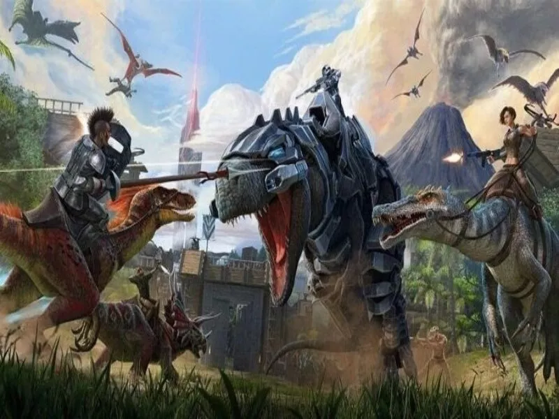 Tải Hack ARK: Survival Evolved MOD APK (Menu, Vô Hạn Tiền) v2.0.29 6 Săn thú để có thêm kinh nghiệm trong Hack Ark