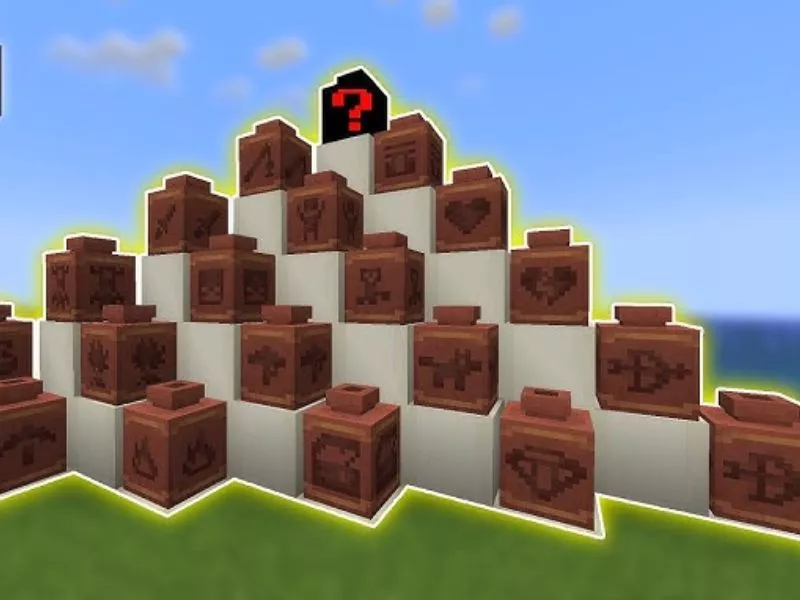 Tải Minecraft 1.20 Apk Tiếng Việt Miễn Phí Cho Android 3 Thu Thập Tạo Bình Gốm Trang Trí Với Hoa Văn Đẹp Trong Minecraft 1 20 Apk Tiếng Việt