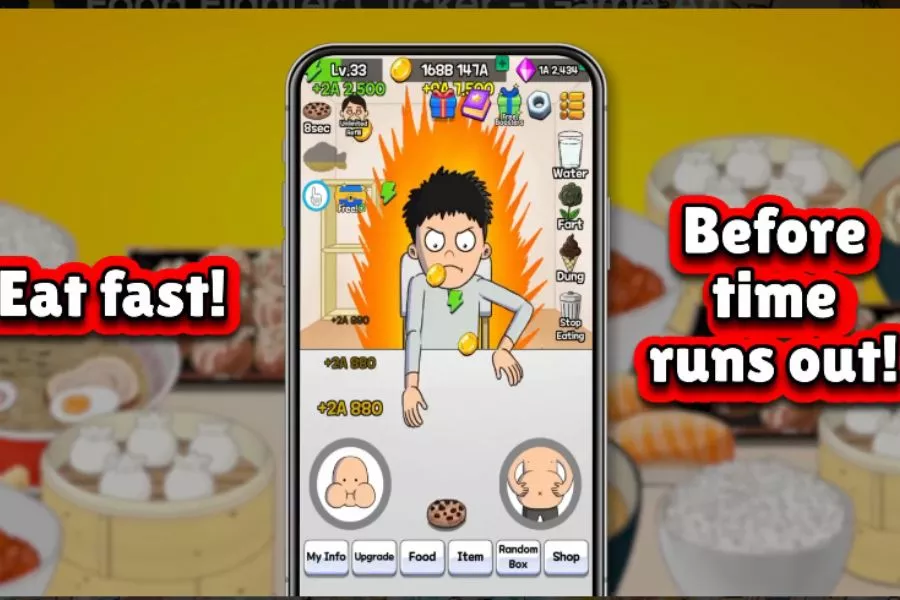 banner Food Fighter Clicker