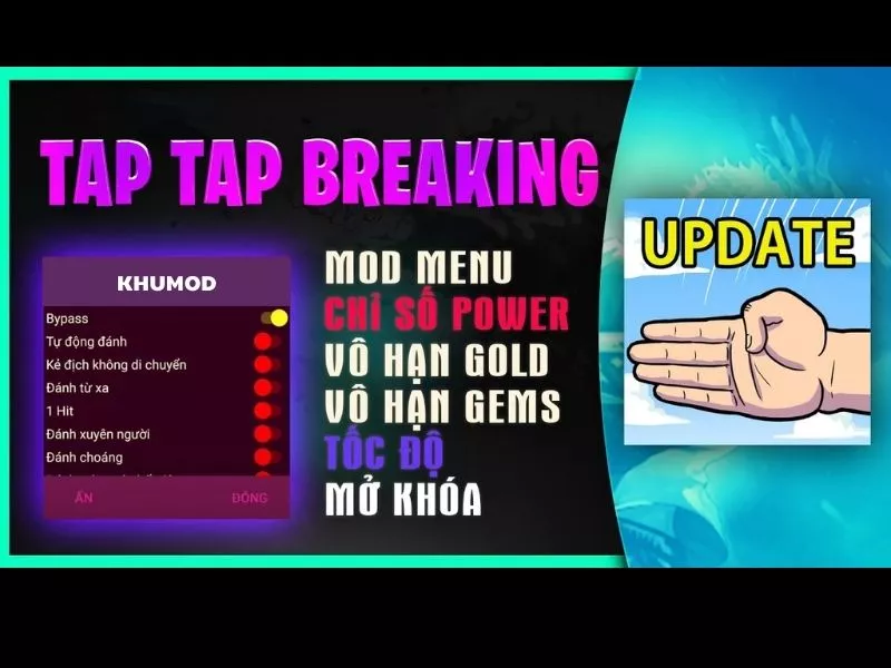Những tính năng nổi bật của phiên bản Hack Tap Tap Breaking Funnymod 
