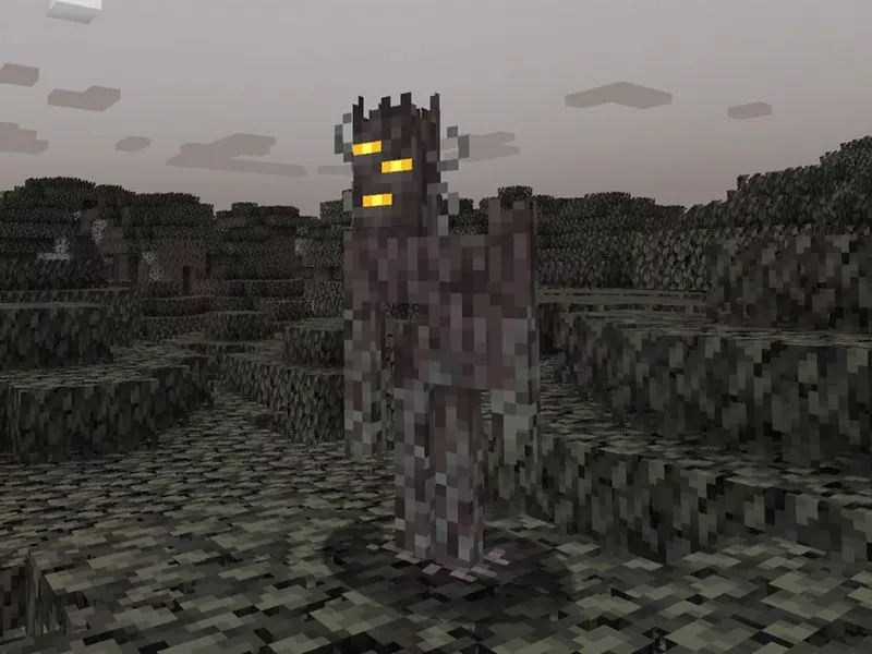 Tải Minecraft 1.21.71 APK Miễn Phí Cho Android 3 Quái vật Creaking trong Minecraft 1.21.71 APK