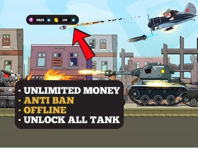 Điểm Nổi Bật Độc Đáo Của Game Tank Arena Steel Battle