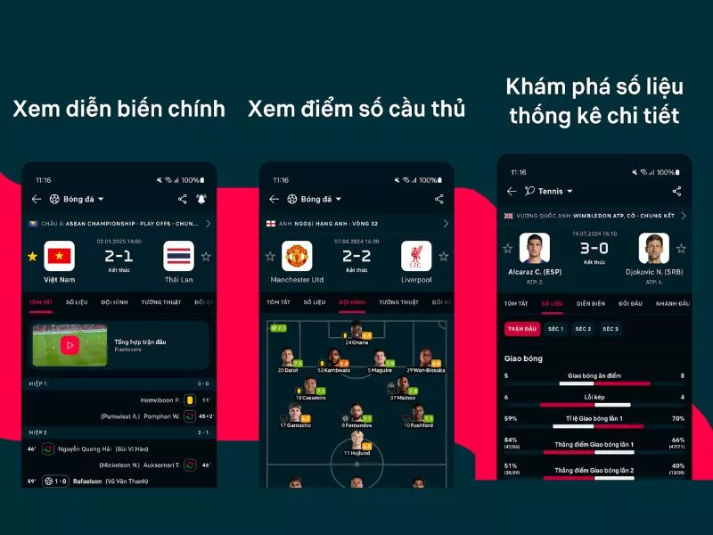 Tải Flashscore Mod Apk (No Ads, Unlocked) v26.2.5 2 Flashscore Cập nhật tỷ số bóng đá theo thời gian thực