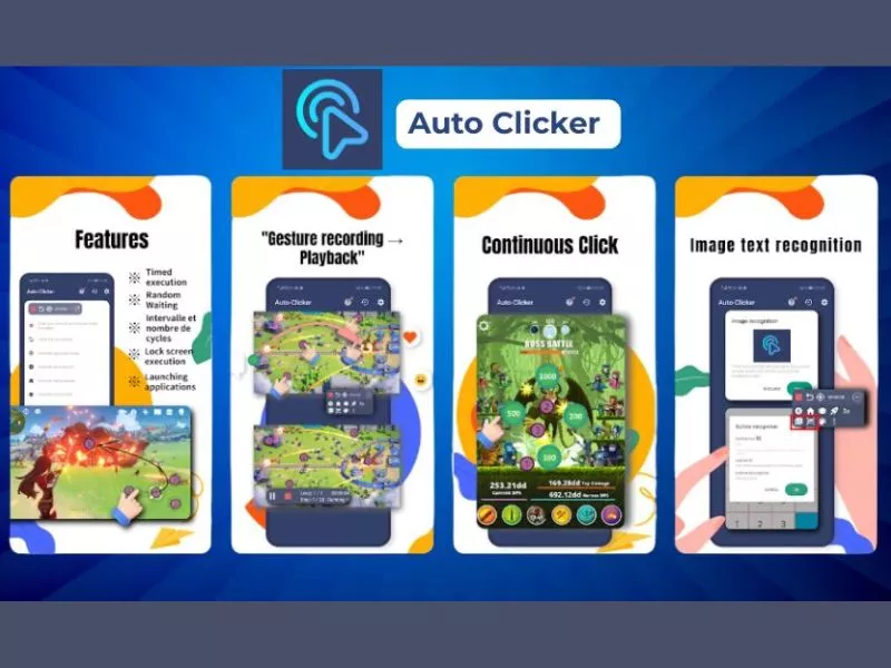 Auto Clicker Thiết Kế Giao Diện Trực Quan, Dễ Dùng