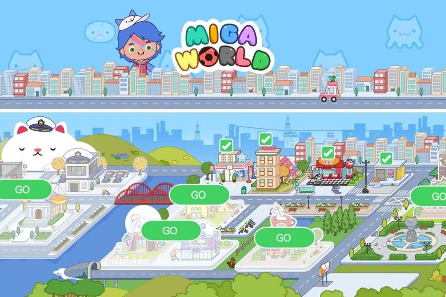 banner Miga World Mod APK 2