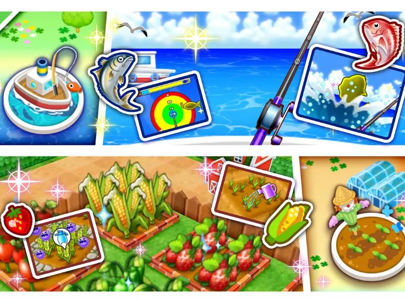 Tải Cooking Mama Mod APK (Vô Hạn Tiền, Tài Nguyên) v1.128.0 3 Cooking Mama Giải trí qua hệ thống mini-game vui nhộn