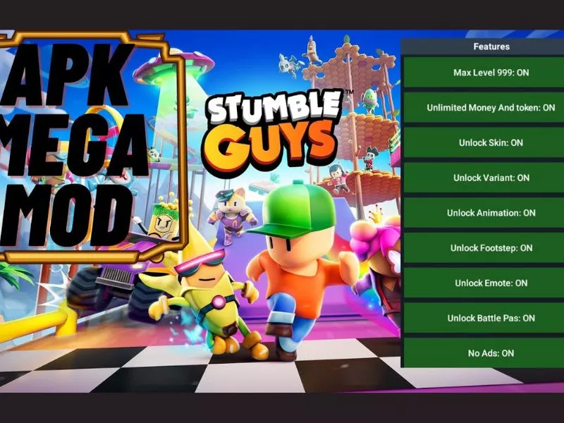 Một Số Điểm Độc Đáo Của Stumble Guys Mod Hack.boats