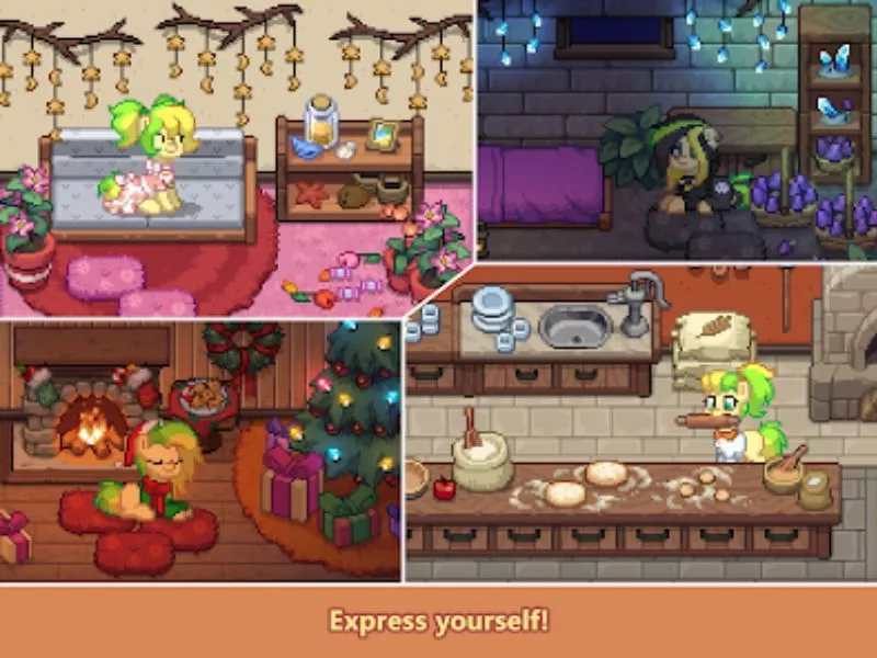 Pony Town Apk Nhiều Khu Vực Để Khám Phá