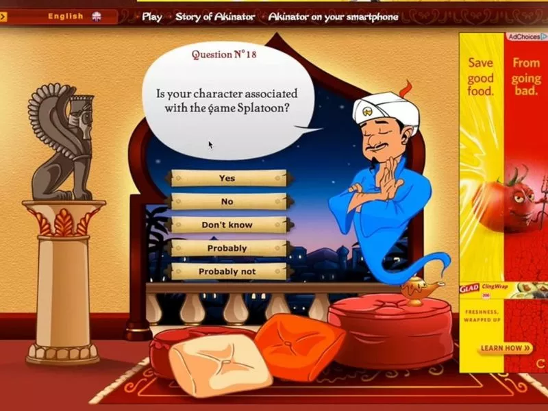 Tải Akinator Mod Tiếng Việt (Vô Hạn Tiền, Xu, Mở Khóa Premium) v8.9.3 2 Thử thách trí tuệ với câu hỏi thông minh trong Akinator MOD