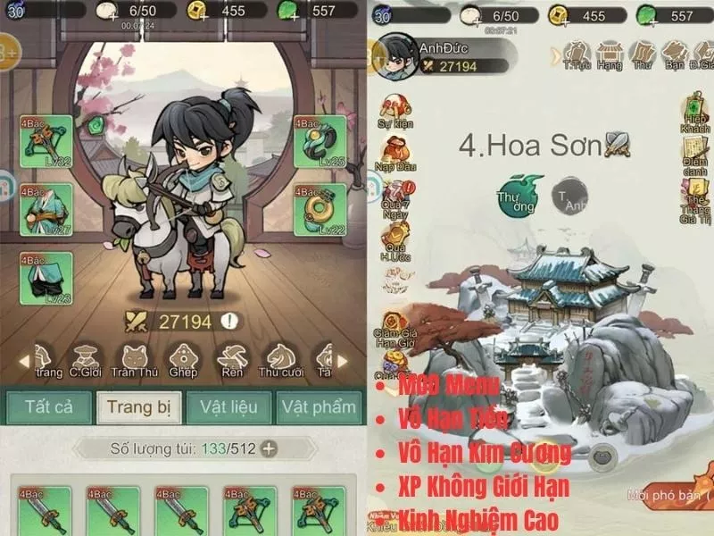 Tải Hack Đại Hiệp Chạy Đi MOD APK (Vô Hạn Tiền, Menu) v1.119 3 Tính Năng Nâng Cấp Của Hack Đại Hiệp Chạy Đi