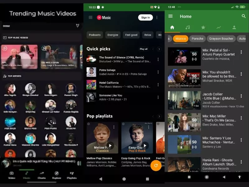 YMusic Giao Diện Dễ Sử Dụng Và Tùy Chỉnh Cao