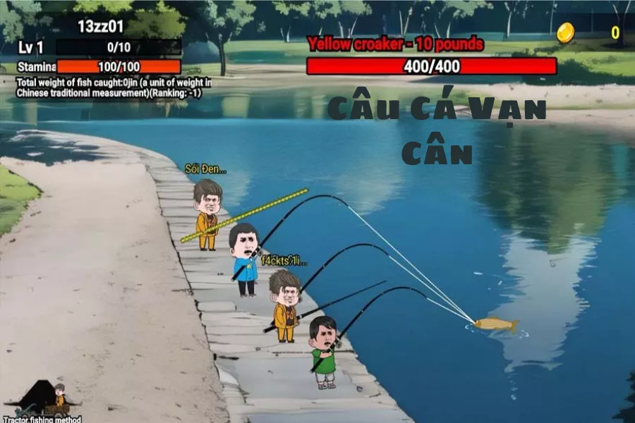 banner câu cá vạn cân