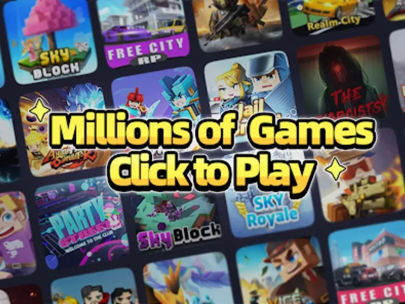 Tải Hack Blockman Go Mod Apk (Vô Hạn Khối Vàng, Gcubes, Menu) v3.6.1 2 Kho mini game đa dạng trong Hack Blockman Go