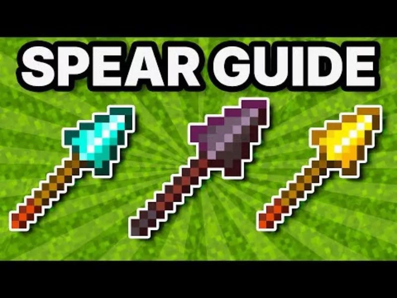 Minecraft 1.21.131 APK Mở Rộng Cơ Chế Sử Dụng Vũ Khí Mới Spear