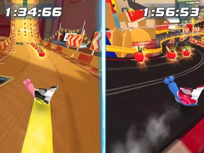 Nhiều đường đua và thử thách đa dạng trongTurbo Fast Mod APK
