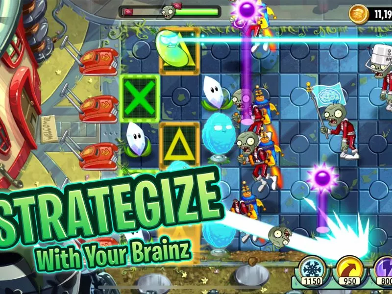 Plant Vs Zombie 2 Chế Độ Phiêu Lưu Đầy Thử Thách