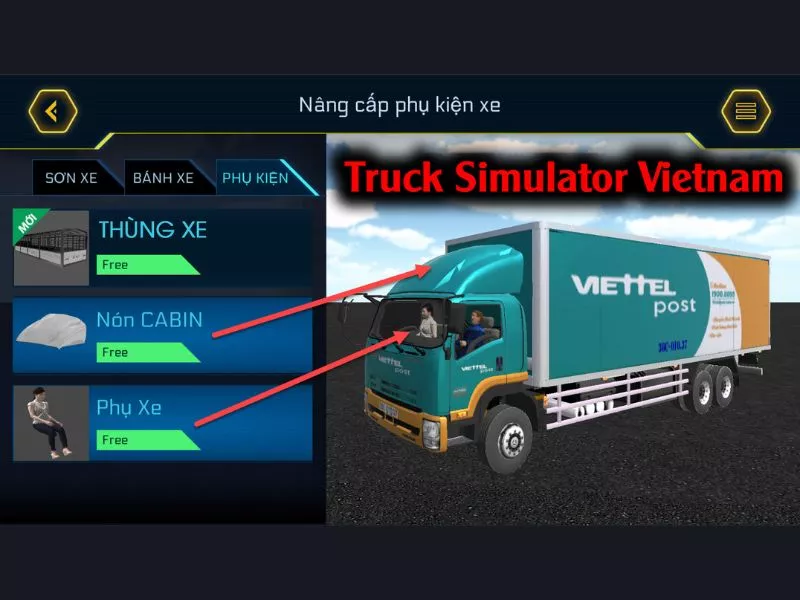 Truck Simulator Vietnam Hệ Thống Xe Tải – Tối Ưu Cho Mọi Nhiệm Vụ