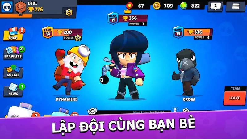 Brawl Stars Apk Chơi Solo Hoặc Lập Đội Cùng Bạn Bè Dễ Dàng