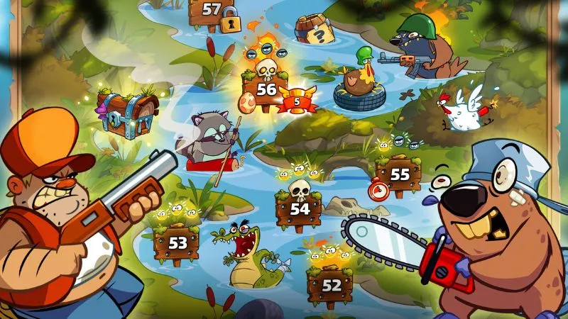 Tải Hack Swamp Attack 2 Mod Apk (Vô Hạn Tiền, Menu, Bất Tử) v1.1.0 1 Giới Thiệu Về Hack Swamp Attack 2