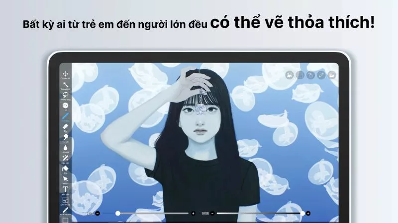 Ibis Paint X Mod Sáng Tạo Với Các Hiệu Ứng Ấn Tượng