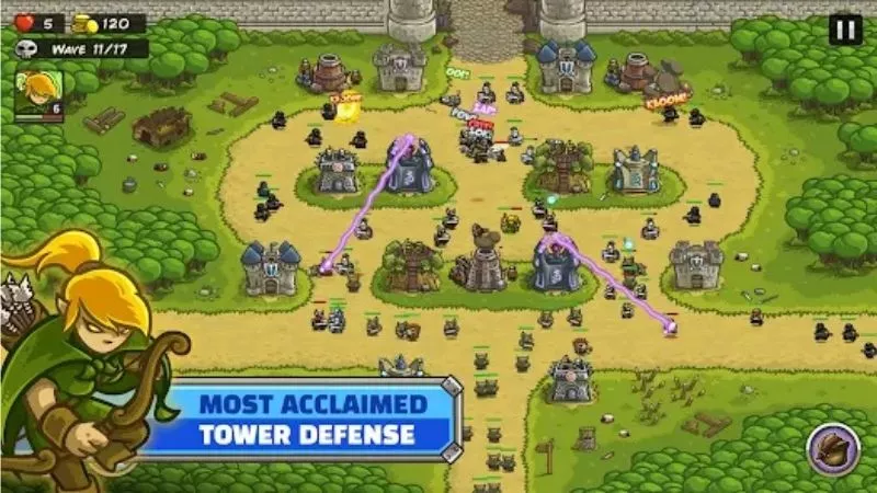 Kingdom Rush Lối Chơi Đơn Giản, Nhưng Sâu Sắc – Mọi Quyết Định Đều Quan Trọng