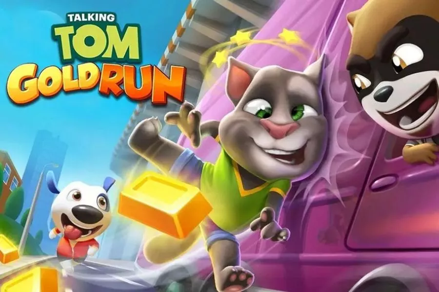banner Talking Tom Gold Run Mod Apk 1