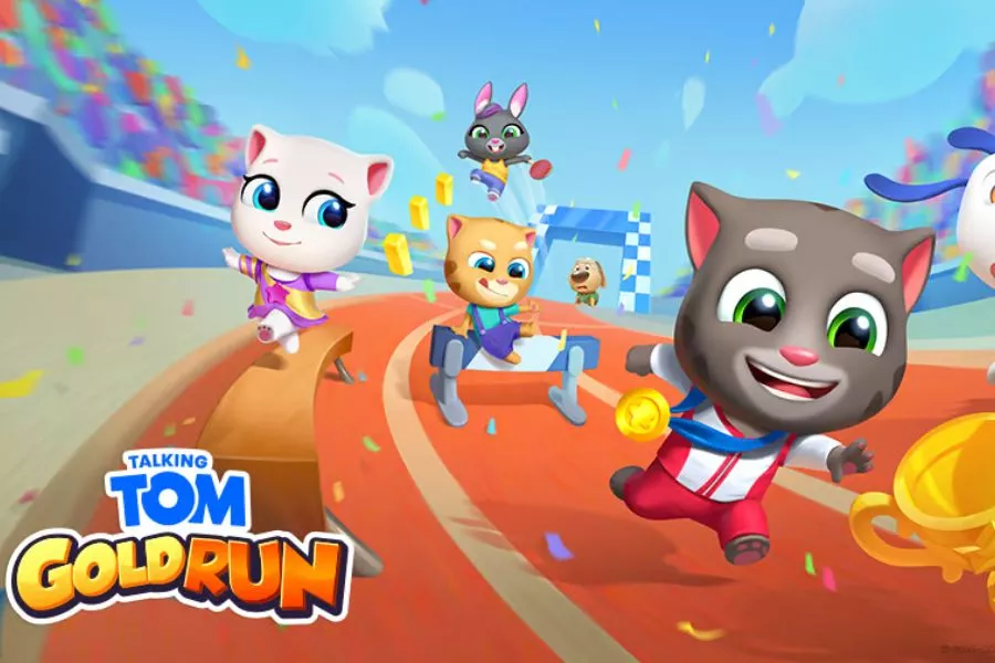 banner Talking Tom Gold Run Mod Apk 2