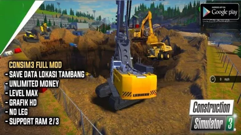 Tải Hack Construction Simulator 3 Mod Apk (Vô Hạn Tiền, Max Level) v1.1.1473 3 Danh Sách Tính Năng Hack Construction Simulator 3 Được Game Thủ Quan Tâm Nhất Hiện Nay