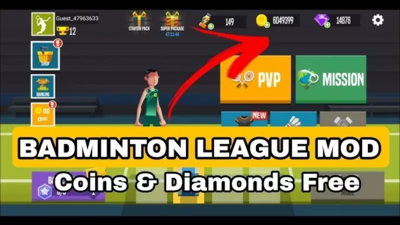 Tải Badminton League Mod Apk (Vô Hạn Tiền, Kim Cương) v5.81.5089.0 3 Khám Phá Những Tính Năng Đặc Biệt Của Badminton League Mod Apk