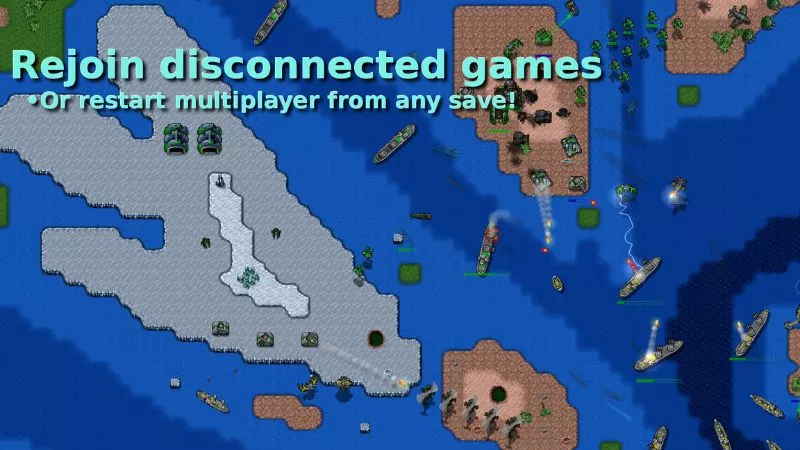 Rusted Warfare Apk Lưu & Tải Trận Đấu, Kể Cả Multiplayer