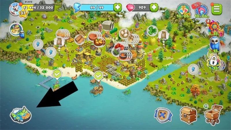 Tải Family Island Mod APK (Vô Hạn Tiền, Kim Cương) V2026040.0.88647 3 Tài Nguyên Dồi Dào Trong Phiên Bản Mod